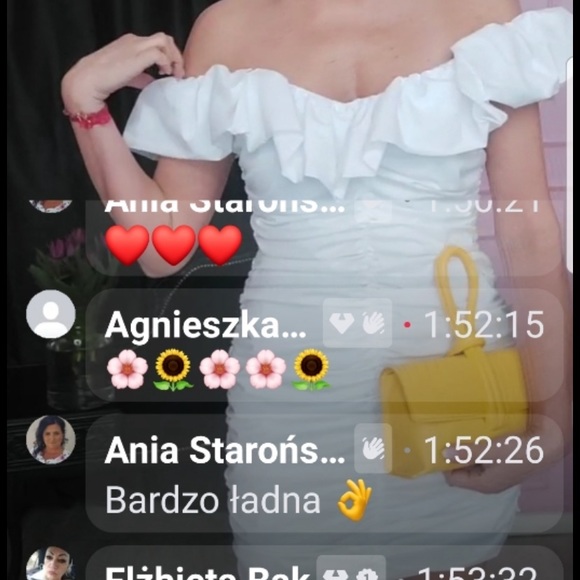 white summer dress - Picture 3 of 3